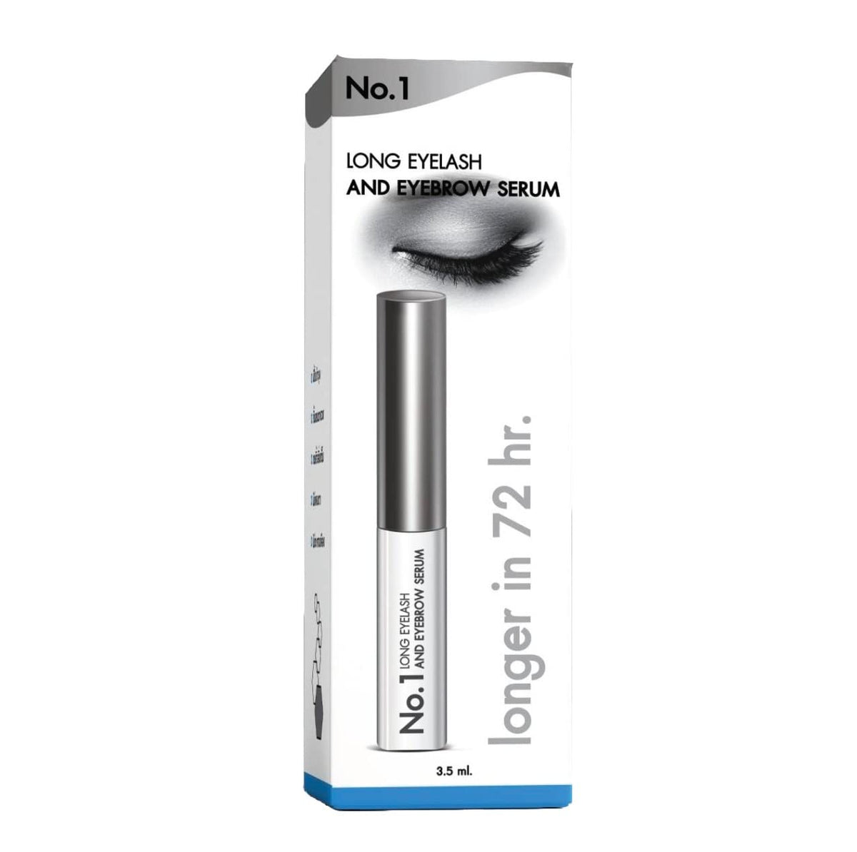 The Body And Skin Clinic The Body & Skin Clinic No.1 Lash Growth Serum Eyelash Growth Serum. Fuller, Longer, Luscious Eyelashes without Eyelash Glue & Mess, Natural Grow