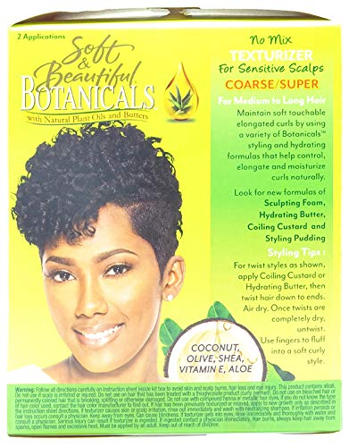 Soft & Beautiful Botanicals Texturizer Ultra Nourishing Coarse - Super