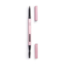 Revolution Beauty London XX, Xxfine Micro Brow, Brow Pencil, Medium Brown, 0.1g