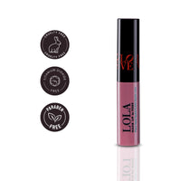 Lola Make Up by Perse LOLA Make Up by Perse Love Matte Liquid Lipstick – Long Lasting Kiss-Proof Hydrating Formula with Jojoba Oil & Shea Butter – [01 First Date]