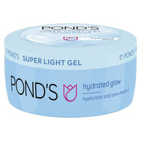 Loman PONDS Super Light Gel Oil Free Face Moisturizer 49 g, With Hyaluronic Acid & Vitamin E for Fresh Glowing Skin & 24 hr Hydration - Daily Use