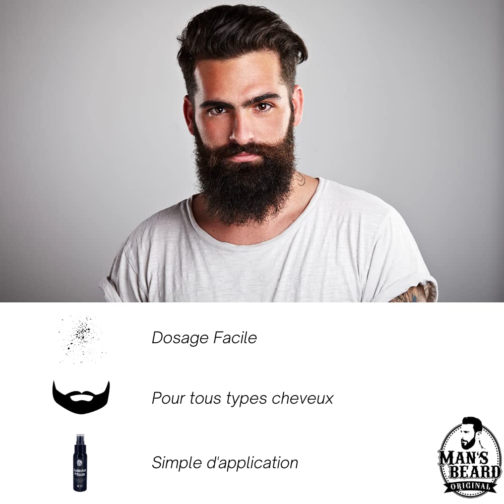 Man's beard - 60ml Growth Accelerator - Promotes growth and densifies beard