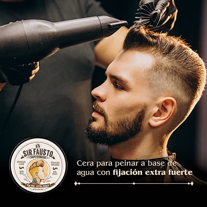 SIR FAUSTO Sir Fausto Old Wax Extra Strong. Extra Strong Styling Wax 100ml