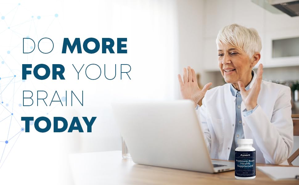 Limitless Enhanced Premium Brain Health Supplement - Acetyl-L-Carnitine, Alpha-GPC, Reishi Mushroom, L-Theanine, DHA, Ginkgo Biloba - Cognitive Enhancer, Focus, Memory Support - 60 Tablets