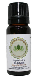 Qualified Naturopath - Professional Practitioner Products Lugols Iodine Solution 3% - 10ml - with Dropper Insert