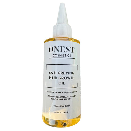 Generic Anti Greying Hair Growth Oil, 100% Organic unisex Natural Hair Oil For Grey Hair, Hair growth and abnormal Ageing of hair