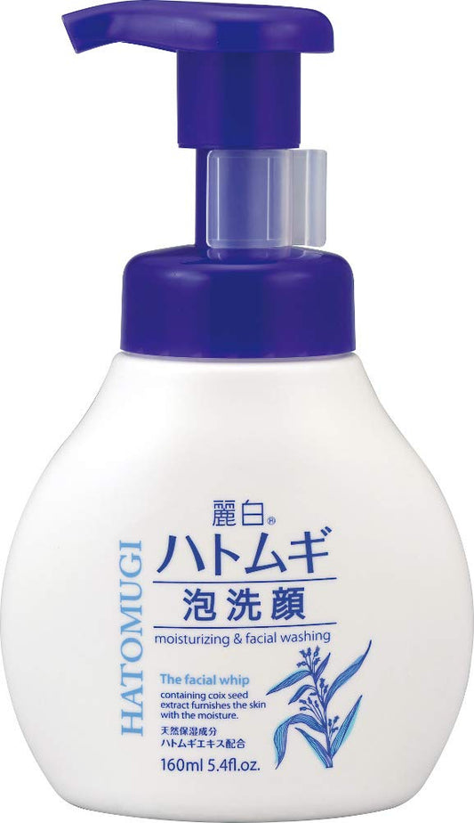 麗白 Reishaku Hatomugi Foam Face Wash Body 160mL