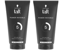 TAFT Schwarzkopf Taft Gel Power Invisible not stick Hold 5-150ml x 2 Gel