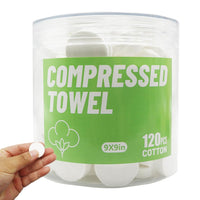 HI FINE CARE Compressed Towel, Magic Tablets Towel Napkin Tissue Portable Soft, Durable, Reusable Towels for Camp, Travel, Home, Hotel, Outdoor