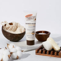 Palmer's Coconut Oil Formula Facial Care Set with Vitamin E – Includes Raw Coconut Sugar Facial Scrub 90g, Facial Moisturiser 50g, and Facial Oil 30ml for Smooth, Radiant, and Hydrated Skin | 3 Pack