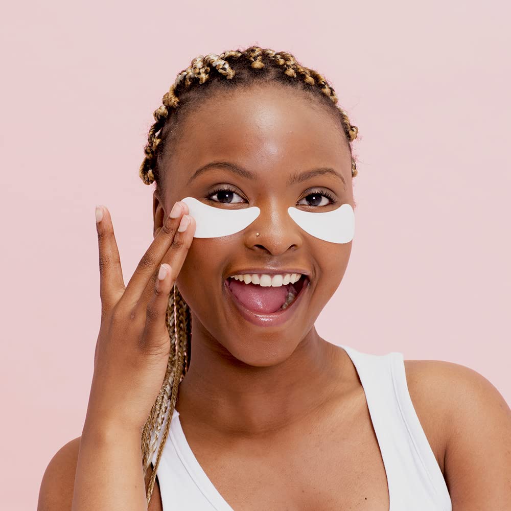 Skin Republic Retinol Hydrogel Under Eye Patches, Brightens Dark Circles, Helps Smooth Skins Texture, Enriched wih Vitamin B5, Pack of 3