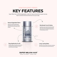 Super Million Hair 25g - No.23 Medium Brown by From the UK - Order by 2pm for next working day