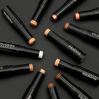 AQUAPURITY Phoera ® Makeup Shimmer Skin stick Highlighter Contour Concealer Makeup Stick Buildable Cream to Powder formula (401 CRYSTAL)… (403 Trophy)