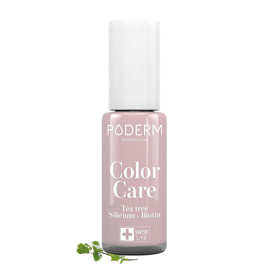 PODERM - FUNGAL NAIL INFECTIONS - Parma nail varnish TEA TREE - Prevention & Treatment of Nails Yellowed/Damaged by FUNGAL INFECTIONS - TREATS & COLOURS - foot/hand treatment - Swiss Made
