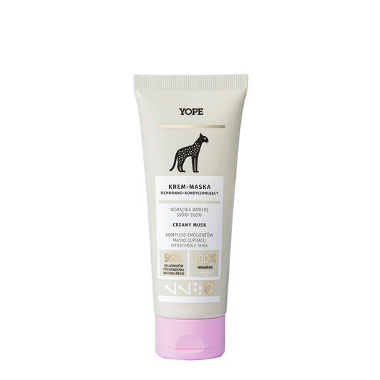 Yope YOPE Hand Cream | Protective | Conditioning | 99% Natural Ingredients| Creamy Musk 50 ml