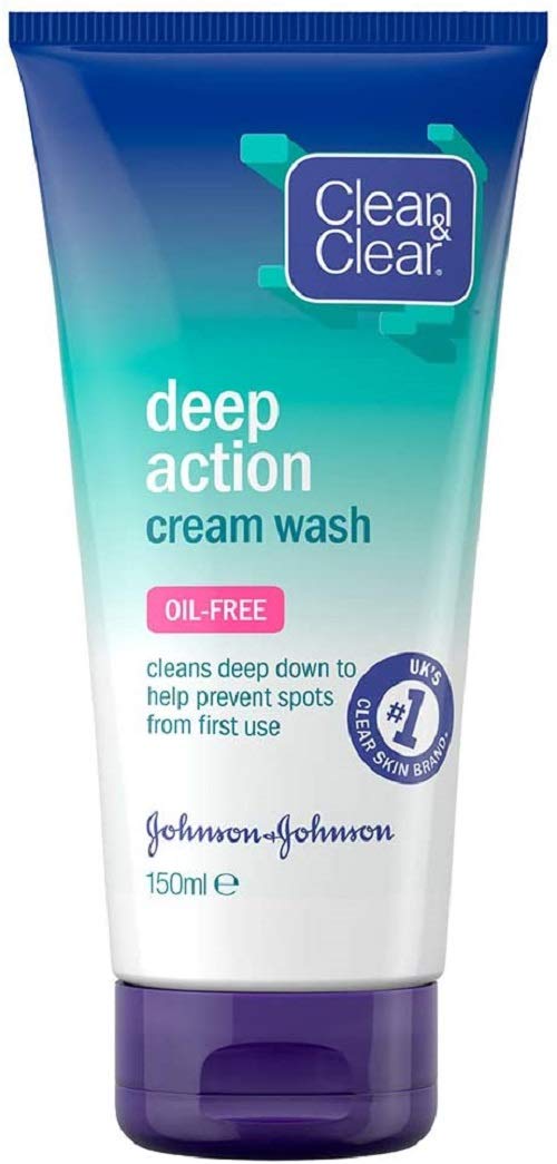Clean & Clear Clean and Clear Deep Action Cream Wash