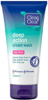Clean & Clear Clean and Clear Deep Action Cream Wash
