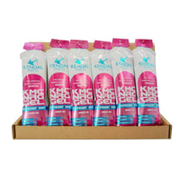 Kendal Mint Co. KMC NRG GEL: Refreshing Raspberry Mint Energy Gel | 27g Dual Carb | +Electrolytes | +B Vitamins | Informed Sport | Vegan | Gluten Free (6x70g)