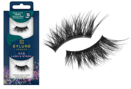 Eylure Eco Lash & Stash Vegan Faux Mink False Eyelashes- Take Me Out