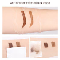 ZDHSOY Eyebrow Gel, Eyebrow Dye/Eyebrow Tint/Semi-Permanent Eyebrow Gel Tattoo Brow Waterproof Sweat-proof,Fast Drying,Brow Gel (Dark Brown)