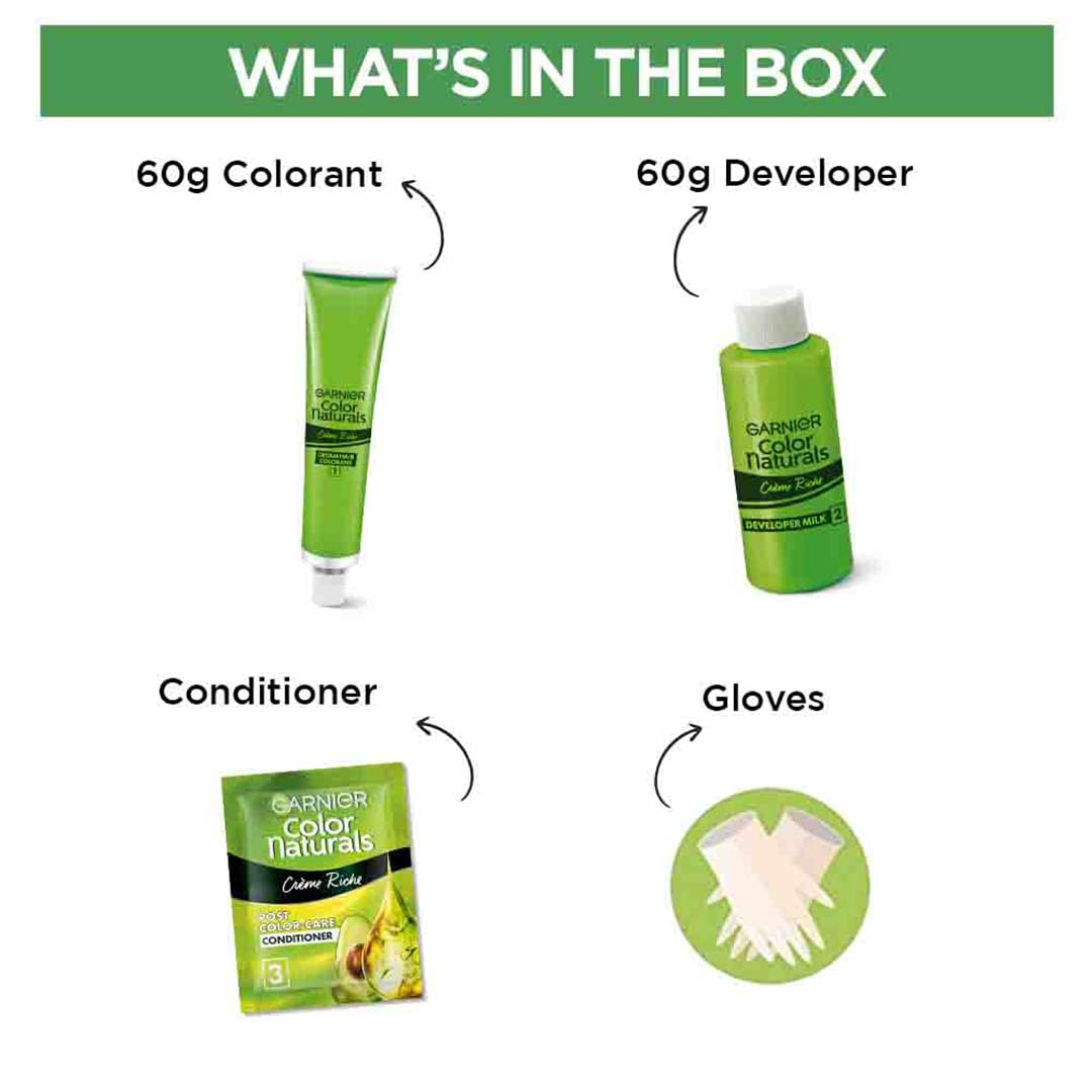 Garnier Color Naturals, Shade 4.20 Wine Burgundy 125 gm