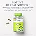 SOLARAY Nettle Leaf 450mg Healthy Kidney, Urinary & Prostate Support Traditional Use for Healthy Allergy Response & Respiratory Wellness 180 CT