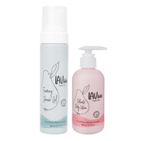 LAV KIDS Lav Kids Moisturising Bodycare Bundle- Shower Gel for Soft and Delicately Scented Skin 200ml & Delicate Body Lotion 200ml, Dermatologically Tested, good for Sensitive Skin