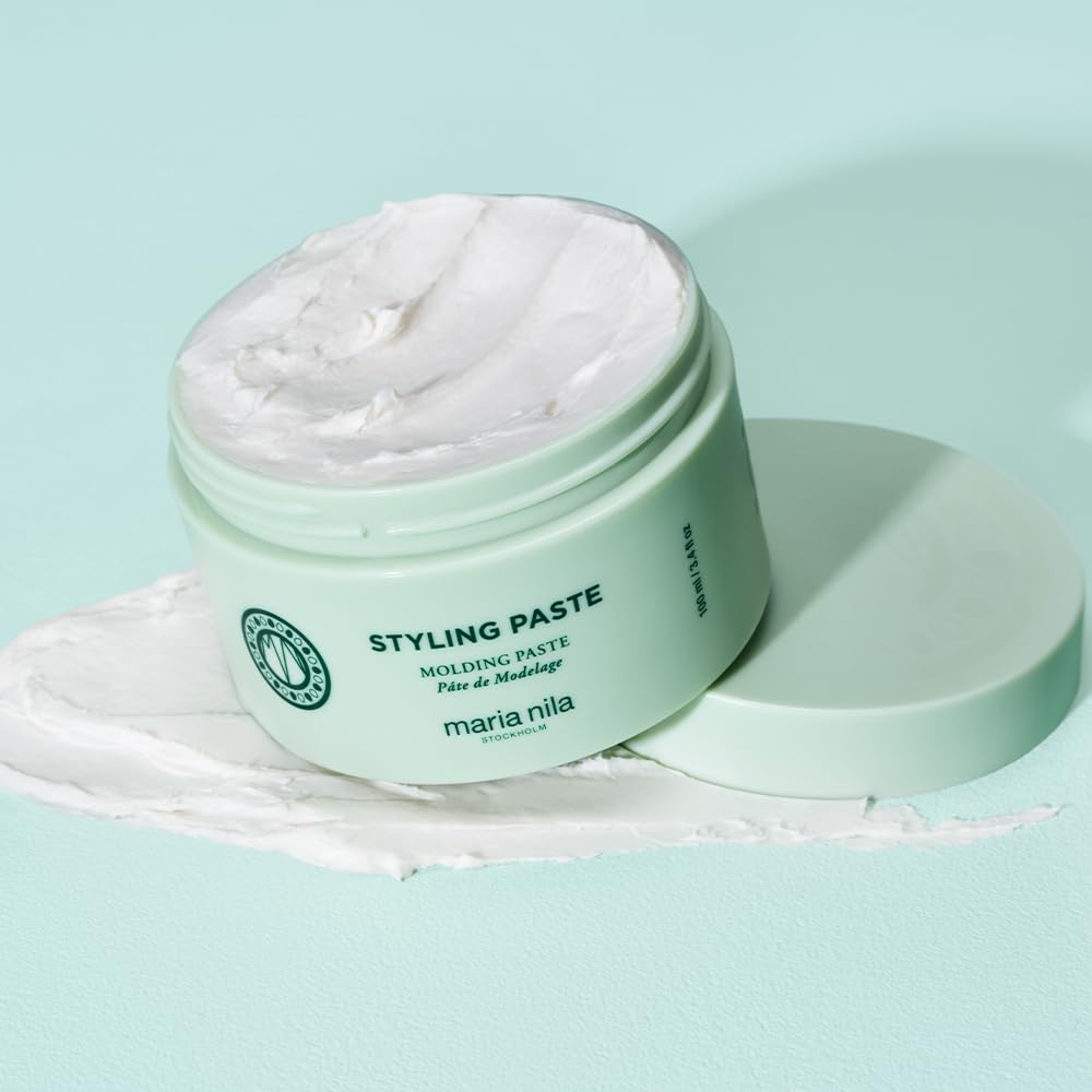 Maria Nila Styling Paste, 100 ml, Hold 2/5, Thickening & Flexible Molding Paste, Ideal for both long and short hair, 100% Vegan