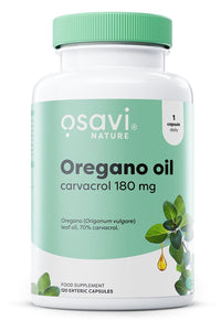 OSAVI Osavi Oregano Oil – 120 Enteric Softgels | Standardized for 70% Carvacrol | Enteric Capsules to Prevent Stomach Irritation