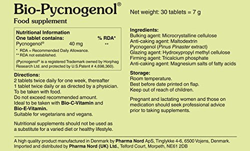 Pharma Nord 40mg Bio-Pycnogenol 30 Tablets