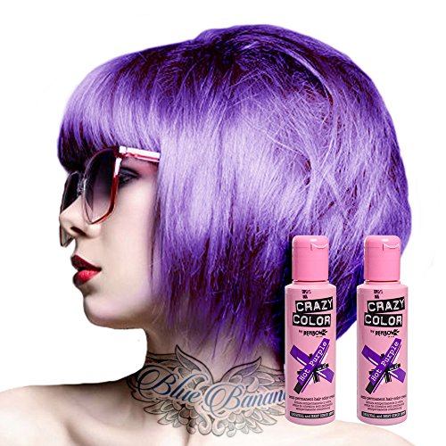 X2 Crazy Color Semi-Permanent Hot Purple Hair Dye