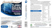 Specialist Supplements Turbo Brain (Mental Performance Brain Supplement), 60 Capsules