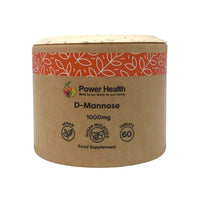 Grace nnvg Power Health D-Mannose 1000mg 60 Tablets