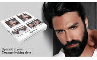 SIGNAMIO All in 1 Multi Purpose Transparent Beard Shaper tool Kit for Men | Beard Shaping Stencil Comb for men styling shave for neck line guide - Grooming kit