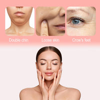 QianDanS V Face Sticker, Facelift Tape with 8 Strings, Invisible Face Lifting Patches for Tightening Sagging Skin Around Neck, Eyes & Jowl (Transparent, 19 Pcs)