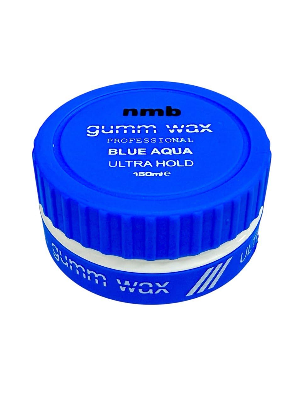 NM BEAUTY NMB Gumm-wax Professional Hair Styling Wax | Edge Control | Hair Gel Wax | Ultra Hold | Men & Women Hair Wax (Blue, Black & Red Aqua, Green Matte) 150ml (150ml, Blue Aqua)