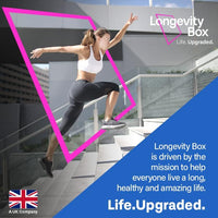 Longevity Box Zinc L-Carnosine Supplement - 75mg of Maximum Bioavailable Zinc L-Carnosine Per Serving, Supports Gut Health, Nutrient Absorption, Digestive Comfort - 180 Capsules, 3 Months Supply