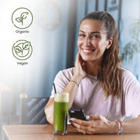 Herbal Magic's Organic Bitter Gourd Powder-Great Green Vegetable-Also Known as Karela, Bitter Melon,Balsam-pear. Free from Fillers & Preservatives- of&G UK Organic Certified- 100g (Pack of 3)
