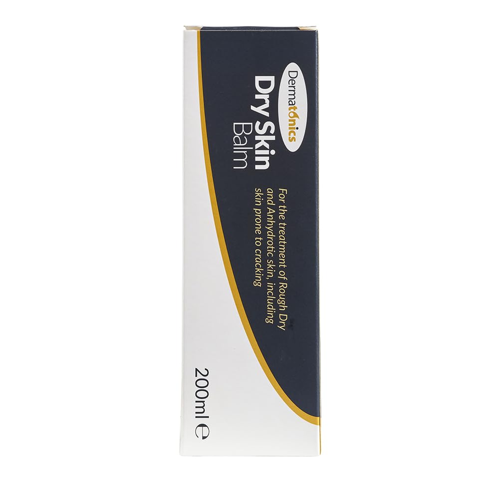 Dermatonics Dry Skin Balm - Vegan-Friendly Formula with Urea, Olive and Papaya for Smooth and Nourished Skin | With a Fresh Scent for Men and Women Daily Use | 200 ml