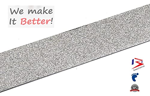 BeautyTrack Diamond deb Foot File - 6 inch Long Foot Dresser - Thick Toe Nail Files