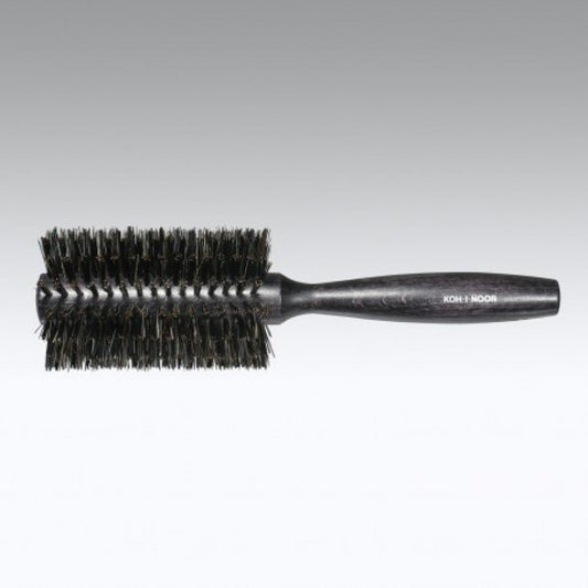 Koh-I-Noor Brush Round Head In Black Boar Bristle Of Wooden Handle SC141N