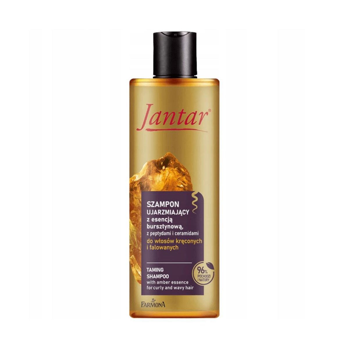 Farmona Natural Jantar Amber Essence Curly & Wavy Hair Taming Shampoo 300ml