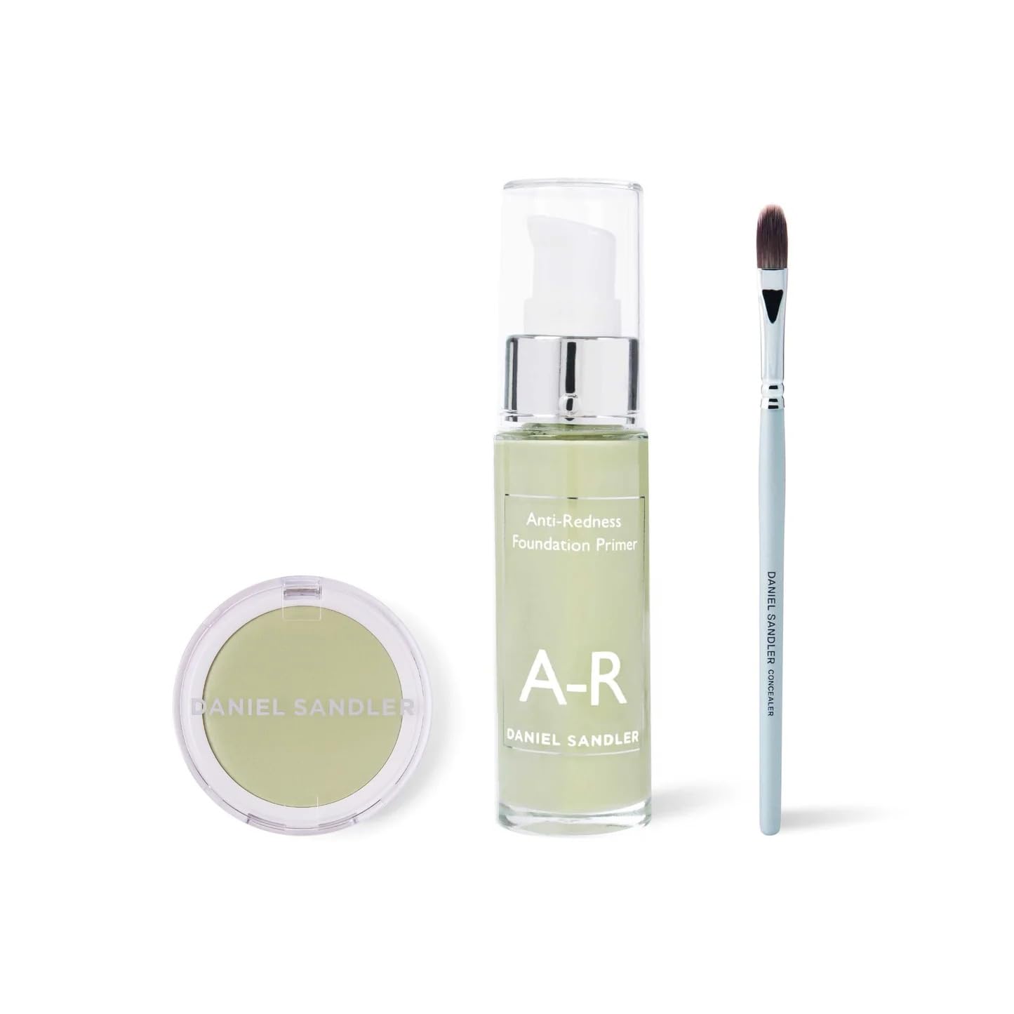 Daniel Sandler ANTI-REDNESS CONCEALER - Colour-Correcting Green Concealer for Redness, Rosacea, Blemishes & Acne - Highly Pigmented, Soothing Formula with Calendula & Vitamin E, Lightweight Texture