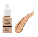 Aquapurity Phoera® Full Coverage Foundation Soft Matte Oil Control Concealer 30ml Flawless Cream Smooth Long Lasting (102 NUDE)