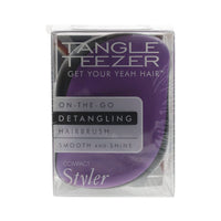 Tangle Teezer Compact Styler Detangling Hairbrush Black Violet