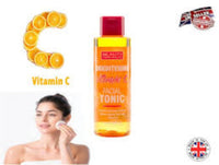 Beauty Formulas BRIGHTENING VITAMIN C Bundle BRIGHTENING Facial Tonic 150ml, Facial Wash 150ml, Daily Moisturiser 100ml, 3 Pieces