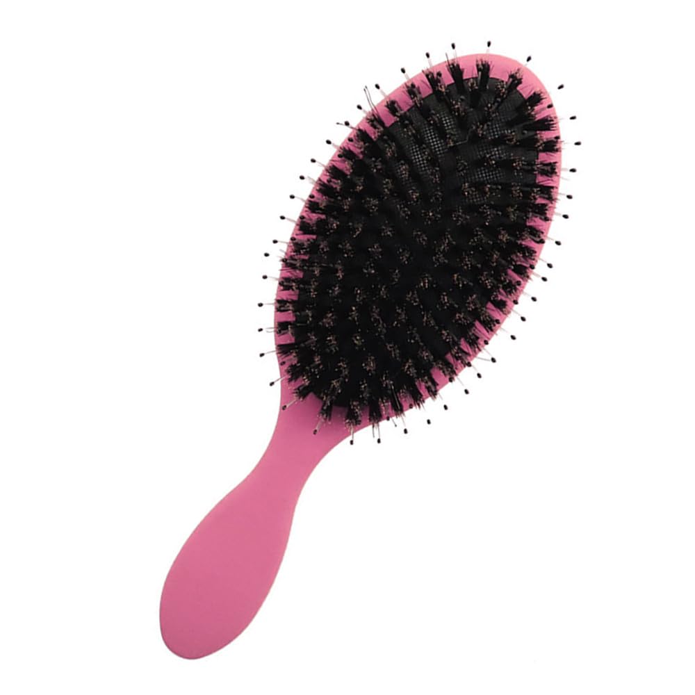 YNGMEIYER Ultimate Hair Extension Brush Boar Bristle Paddle Hairbrush Soft Cushion Hair Brush for Long Thick Curly Hair Reducing Hair Breakage and Frizz