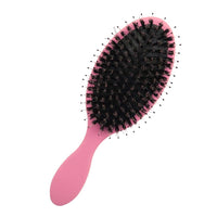YNGMEIYER Ultimate Hair Extension Brush Boar Bristle Paddle Hairbrush Soft Cushion Hair Brush for Long Thick Curly Hair Reducing Hair Breakage and Frizz