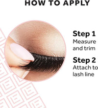 2 pack bundle - Eylure 117 pre glued lashes