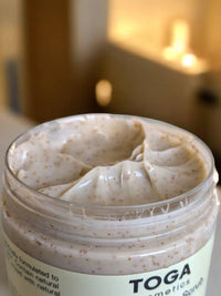 Generic Natural Shea Butter & Argan Oil Face & Body Scrub Exfoliating Body Scrub & Exfoliator - Skincare Remove, Rejuvenating & Softening - Deep Cleansing